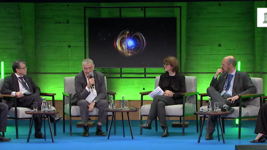United Nations launch event for the International Year of Quantum in Paris with Prof. Tommaso Calarco (2nd from right)