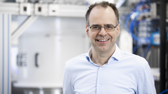 QSolid project coordinator Prof. Frank Wilhelm-Mauch from Forschungszentrum Jülich © Forschungszentrum Jülich I Sascha Kreklau